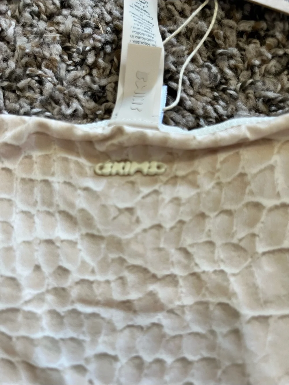 SKIMS crocodile egret Bikini